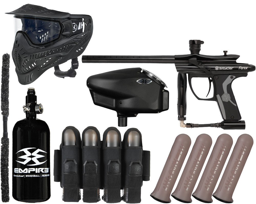 Kingman Spyder Fenix Vendetta Paintball Gun Package Kit