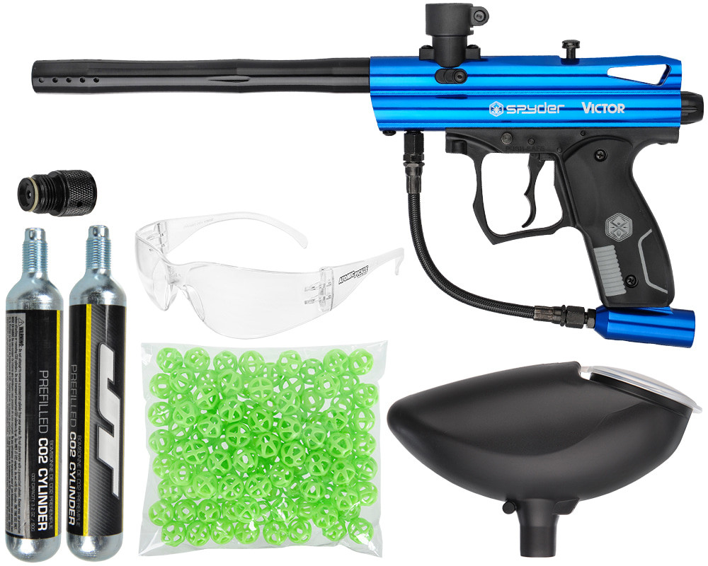 Kingman Spyder Victor Atomic Pickle Ready To Play Paintball Gun