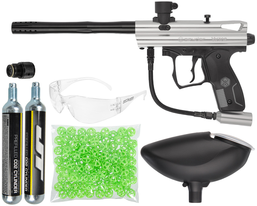 Kingman Spyder Victor Atomic Pickle Ready To Play Paintball Gun
