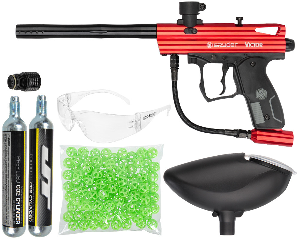 Kingman Spyder Victor Atomic Pickle Ready To Play Paintball Gun