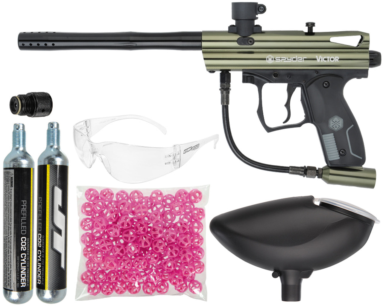 Kingman Spyder Victor Atomic Pickle Ready To Play Paintball