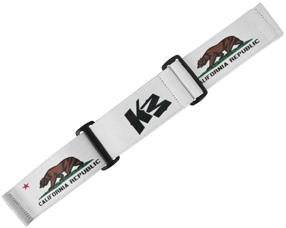 KM Paintball Universal JT Goggle Strap - Cali Bear - ANSgear.com