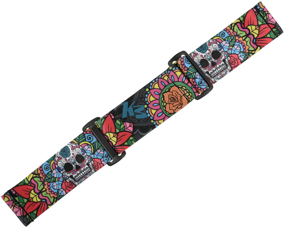 KM Paintball Goggle Strap - SE Sugar Skull
