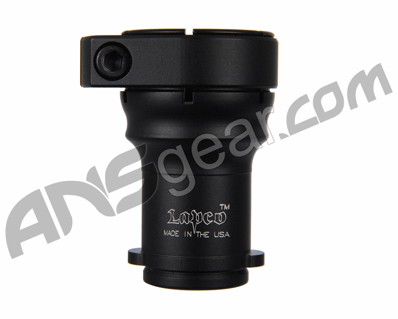 Lapco Spyder Clamping Feed Neck w/ Tabs - Dust Black