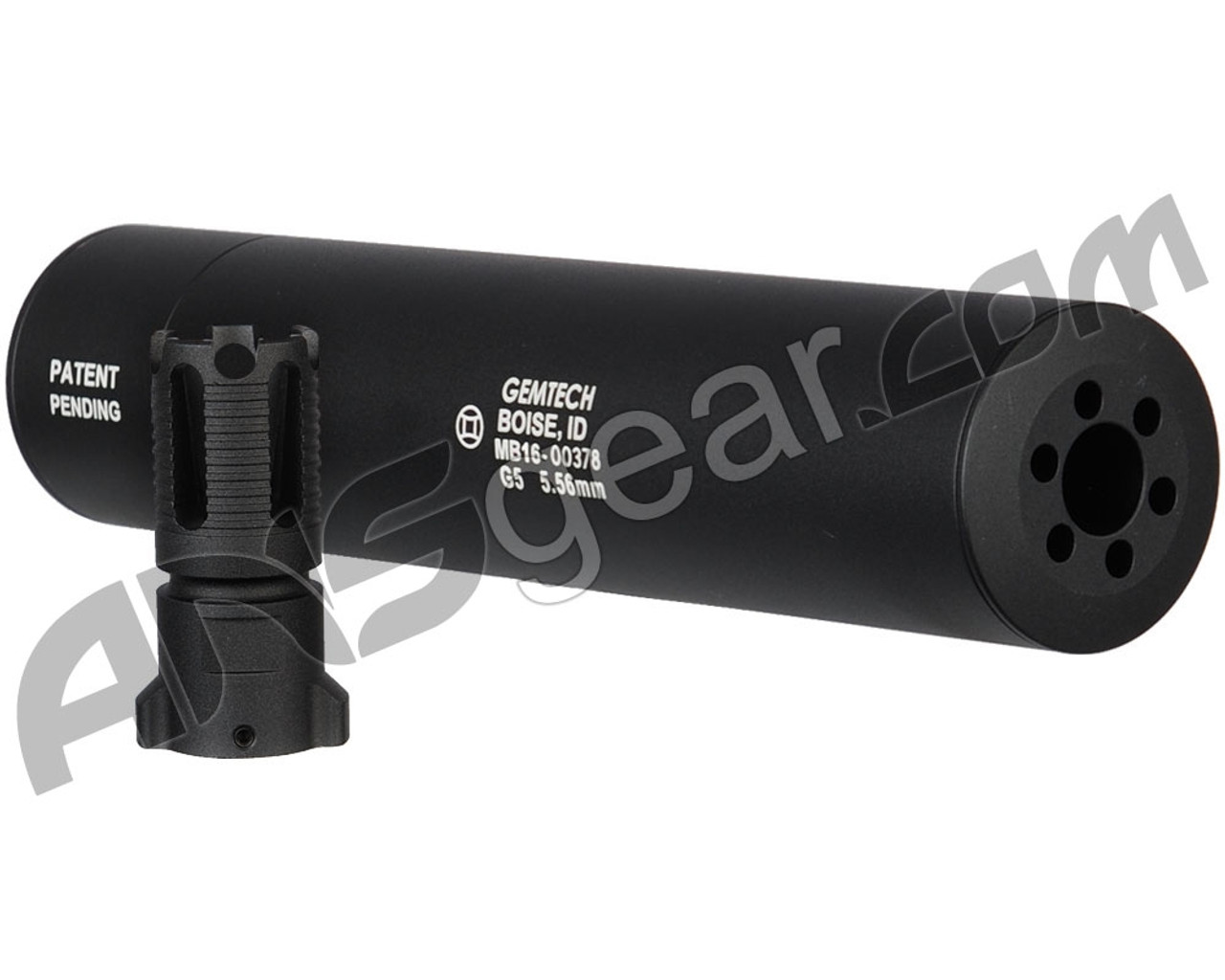 MADBULL GEMTECH G5サイレンサー Madbull Airsoft Gemtech G5 (CCW) Barrel Extension - Black