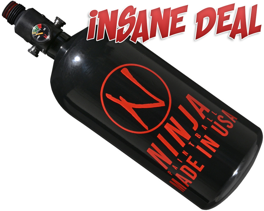 Régulateur Ninja Paintball – 3000 PSI – Air HPA – Occasion