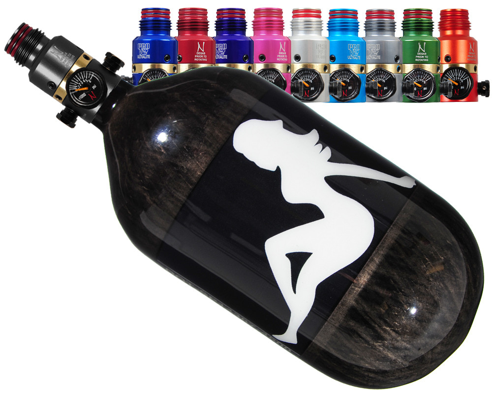 Ninja Lite Carbon Fiber Air Tank - 68/4500 w/ Pro V2 Ultralite