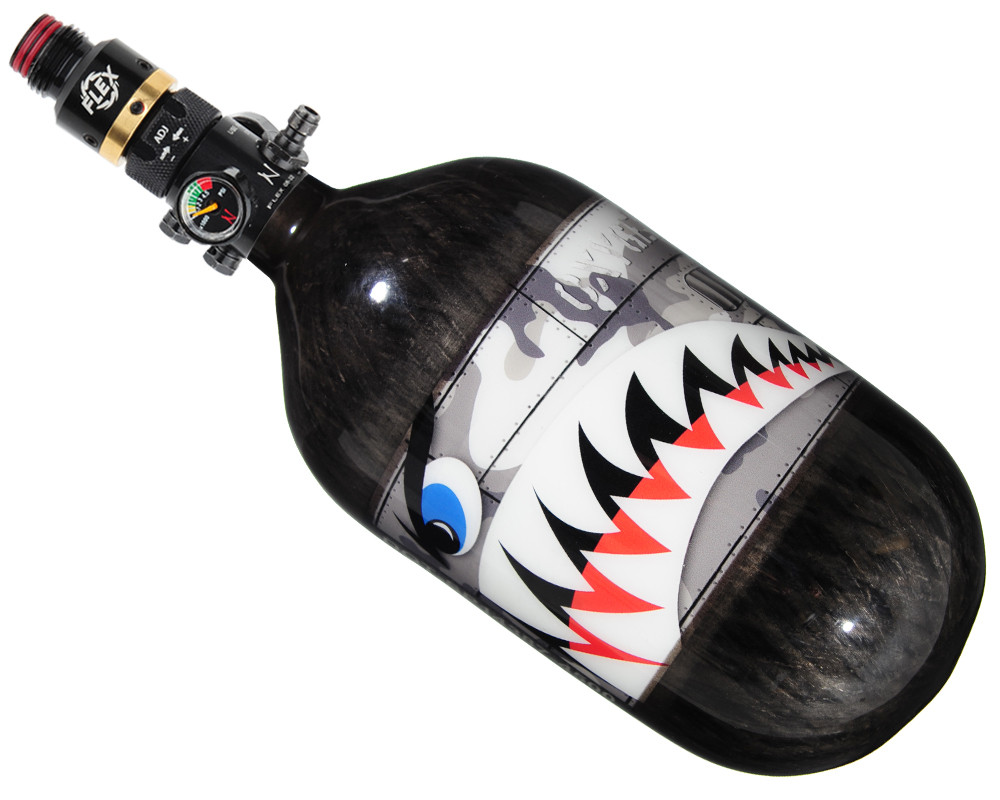 Ninja Lite Carbon Fiber Air Tank - 68/4500 w/ Flex Adjustable