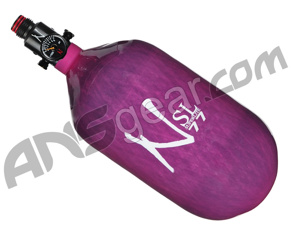 Ninja SL Carbon Fiber Air Tank w/ Adjustable Regulator - 77/4500