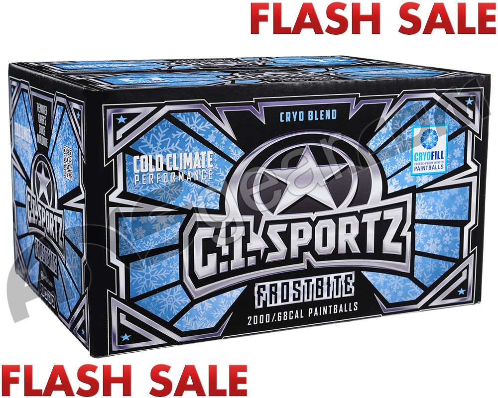 Empire Frostbite 2,000 Round Paintball Case - Yellow Fill ( .68