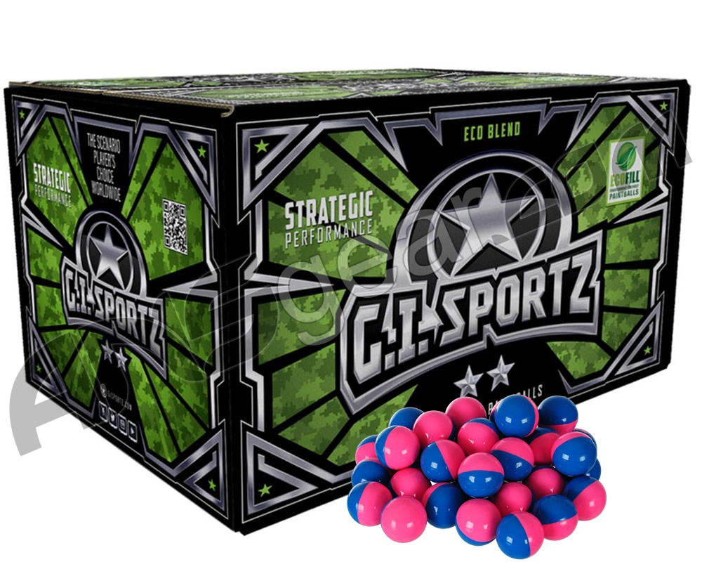 Balles De Paintball G.I. Sportz X2 – 2 Sachets Scellés De 500 Billes Calibre .68, Neuves