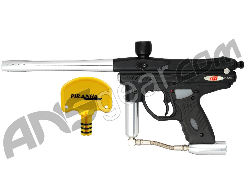 Refurbished Piranha GT Paintball Gun Black