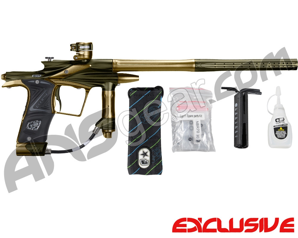 Planet Eclipse 2011 Ego Paintball Gun - Olive/Tan - ANSgear.com