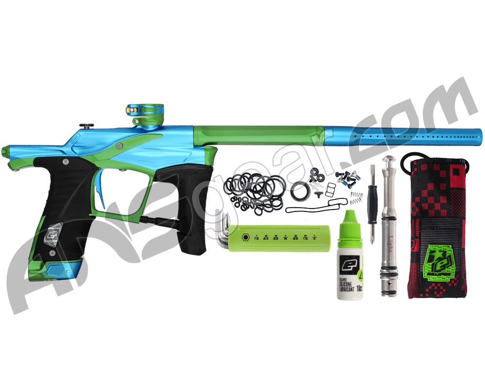 えいちゃん　GLAY 緑　T2 Planet Eclipse Ego LV1.5 Paintball Gun - Teal/Green
