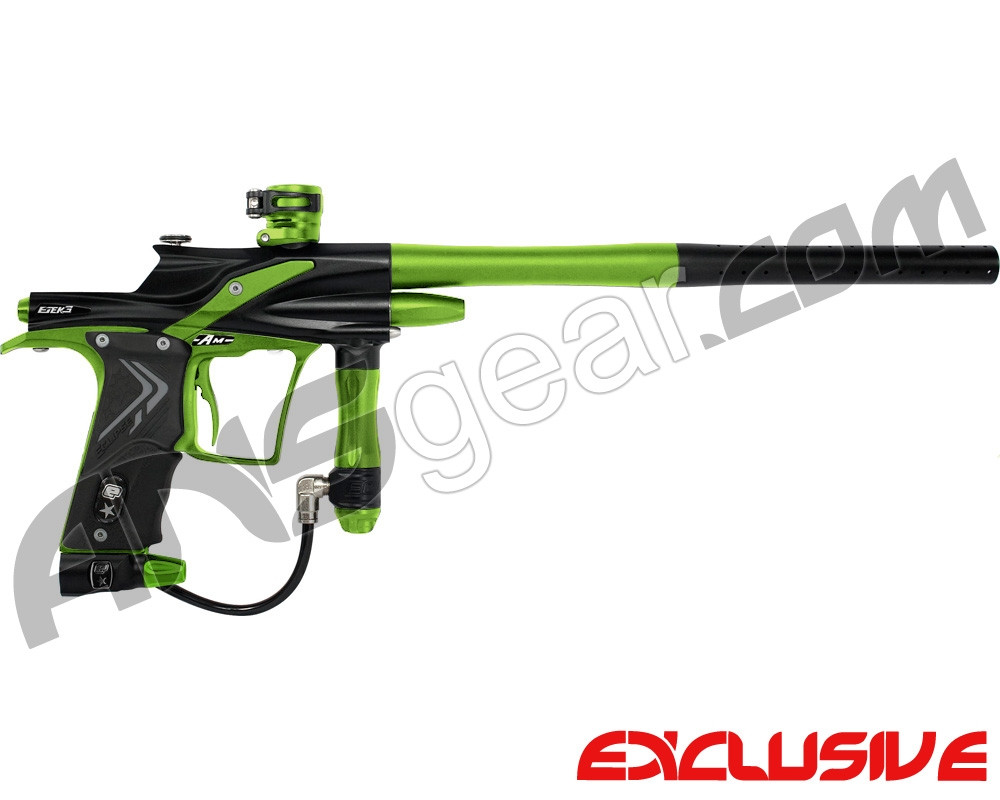 Eclipse Etek 3 AM Paintball Gun Black/Sour Apple