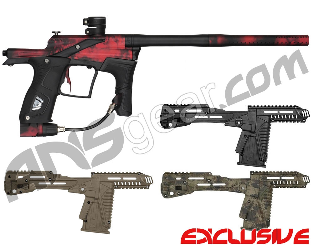Planet Eclipse Etek 5 Paintball Gun w/ Free Gemini EMC Kit - Dust