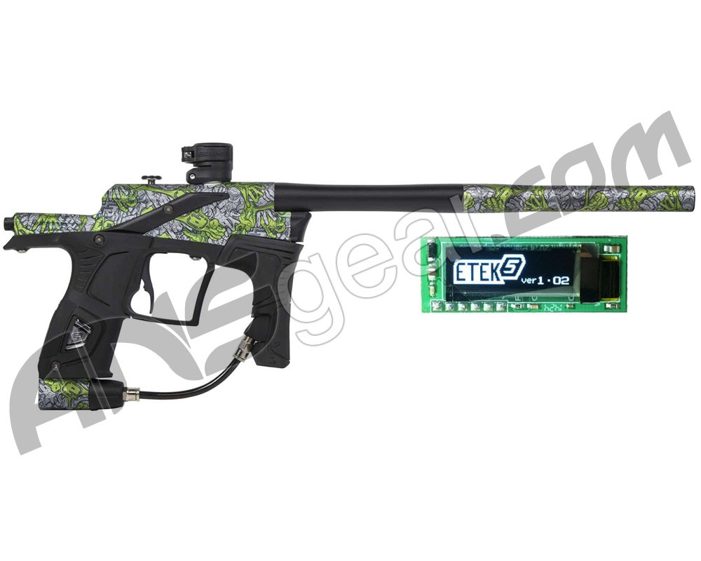 Caches œils Planet Eclipse Ego/Etek - Rouge Brillant - Aluminium - Occasion