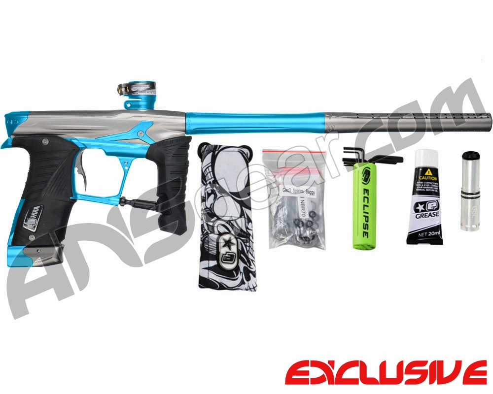 Planet Eclipse Geo 3.5 Paintball Gun - Grey/Teal - ANSgear.com
