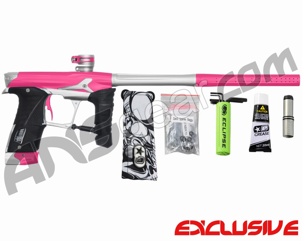Planet Eclipse Geo 3.5 Paintball Gun - Pink/Silver - ANSgear.com