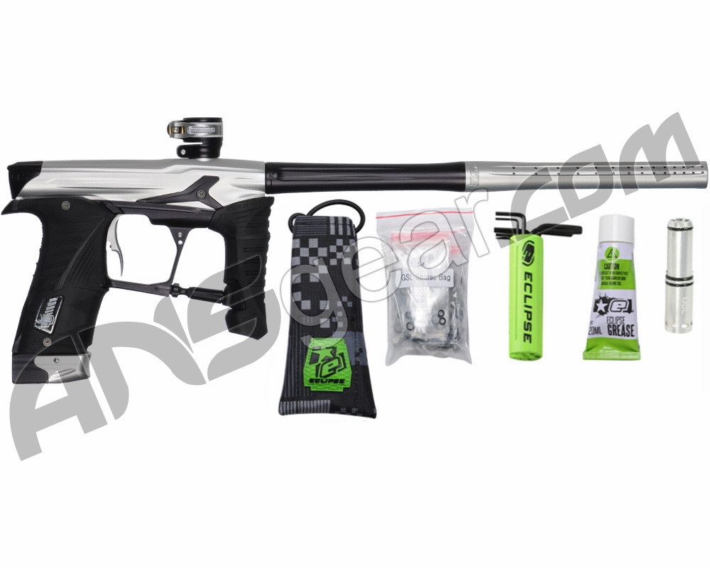 Planet Eclipse Geo 3.5 Paintball Gun - Silver/Black - ANSgear.com