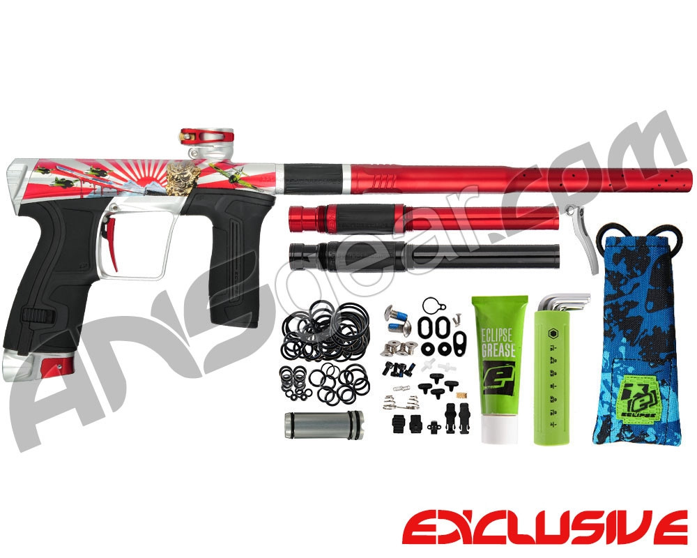 Planet Eclipse Geo CS2 PRO Paintball Gun - Kamikaze Silver