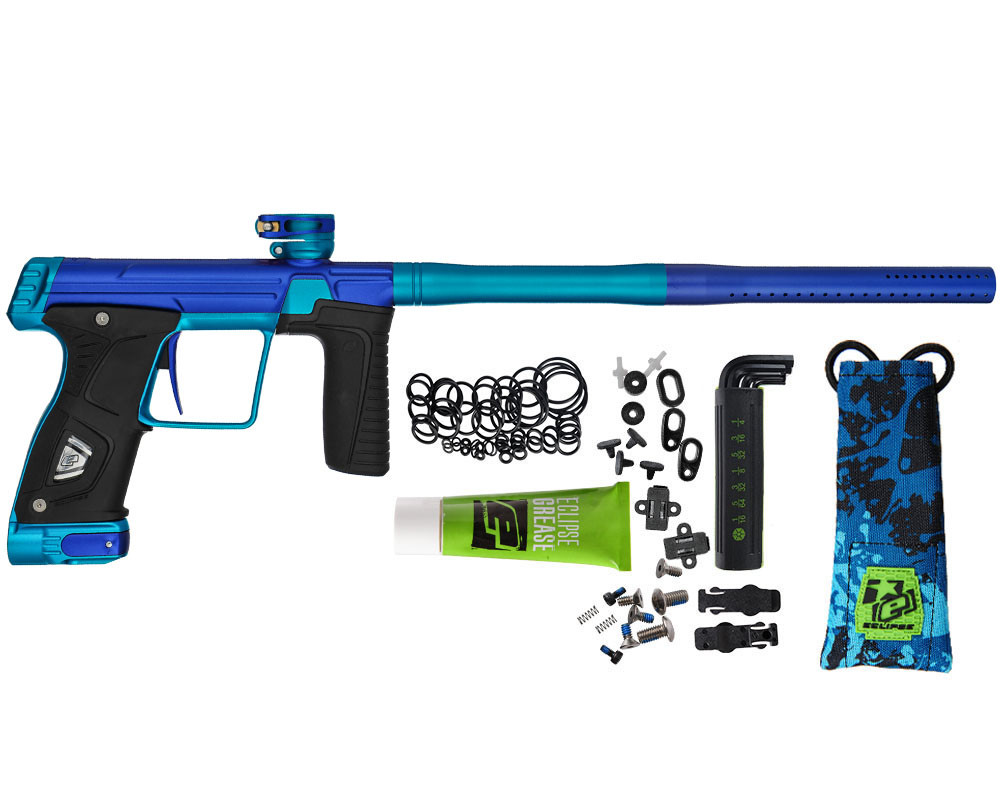 Planet Eclipse Gtek 170R Paintball Gun - Cobalt/Dust Teal
