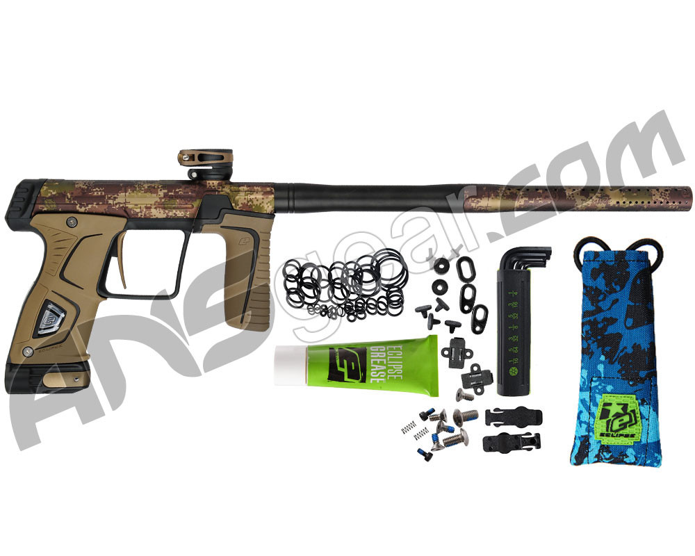 Planet Eclipse Gtek 170R Paintball Gun - HDE Earth/Black w/ Black