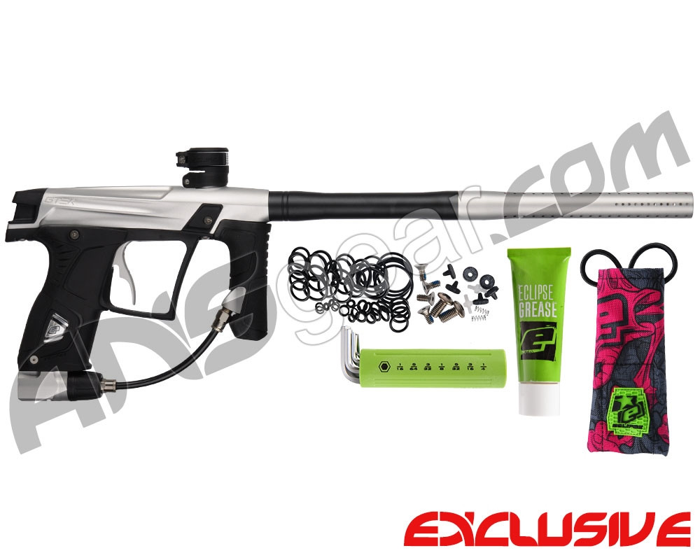 Eclipse Gtek Paintball Gun Dust Silver
