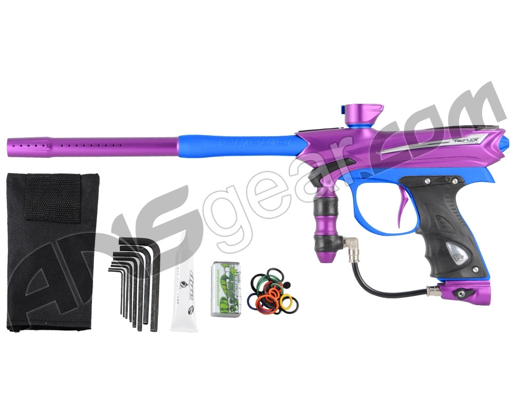 2013 Proto Reflex Rail Paintball Gun Purple/Blue
