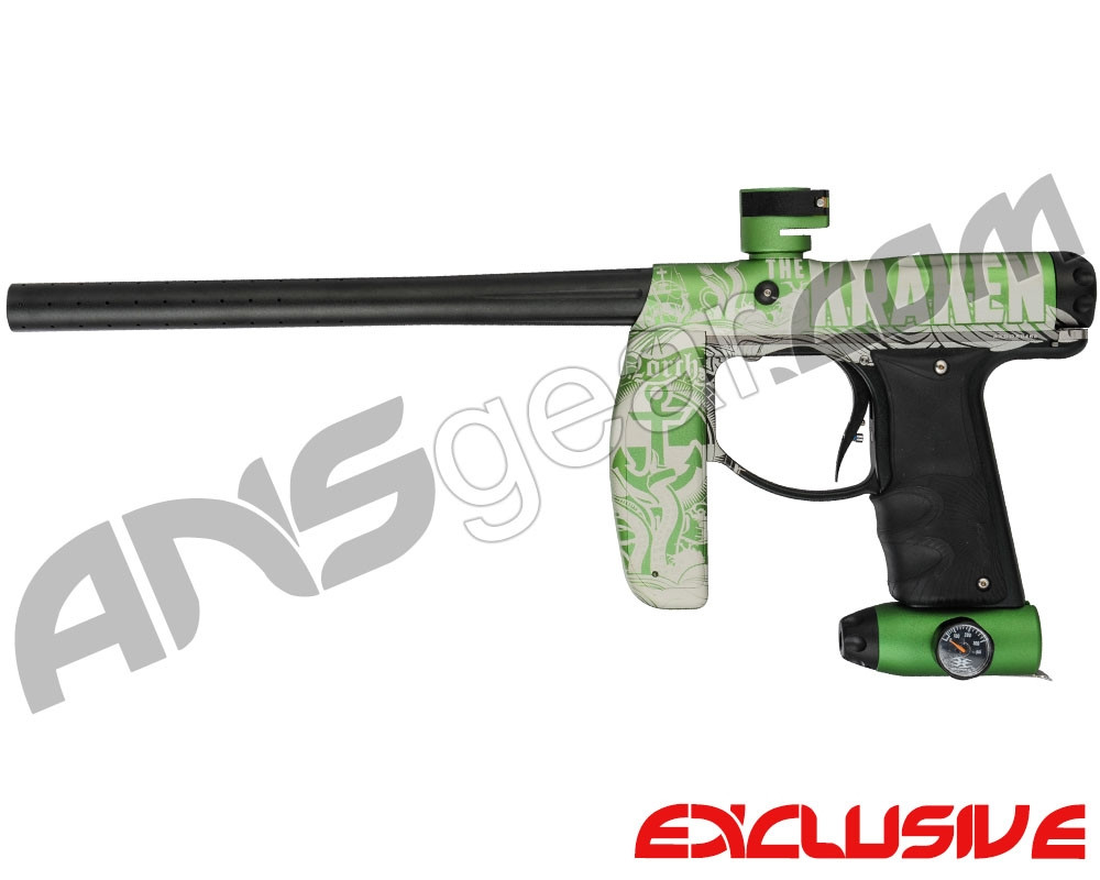 Refurbished - Empire Axe Paintball Gun - Laser Engraved Kraken