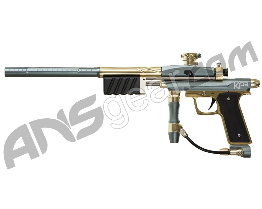 Refurbished Azodin KP3 SE Kaos Pump Paintball Gun - Titanium/Gold