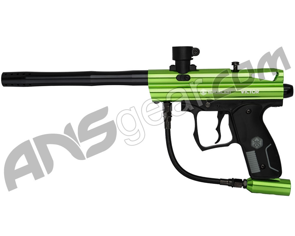 【CUSTOM BORDERLESS】SPIDER25 gunllic Refurbished Kingman Spyder Victor Semi-Auto Paintball Gun - Gloss