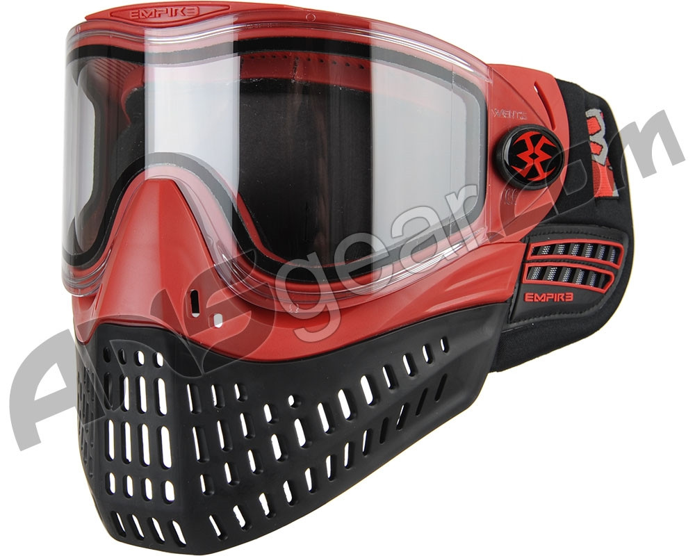 Refurbished Empire EFlex Paintball Mask Red (0210030)