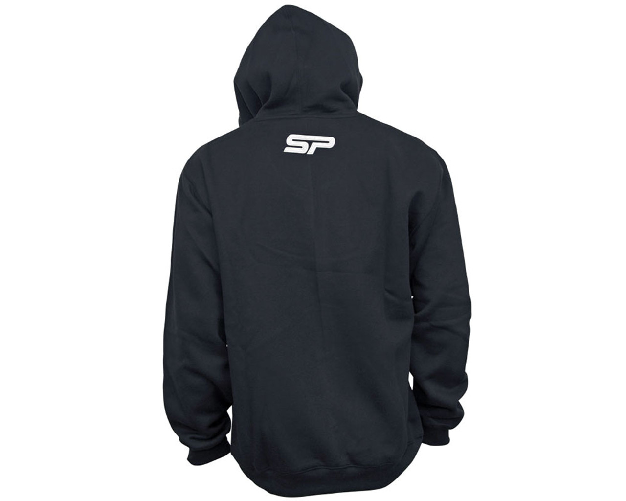 SP Logo Pull Over Hooded Sweatshirt - Black - ANSgear.com SP Logo Pull Over Hooded Sweatshirt - Black - ANSgear.com