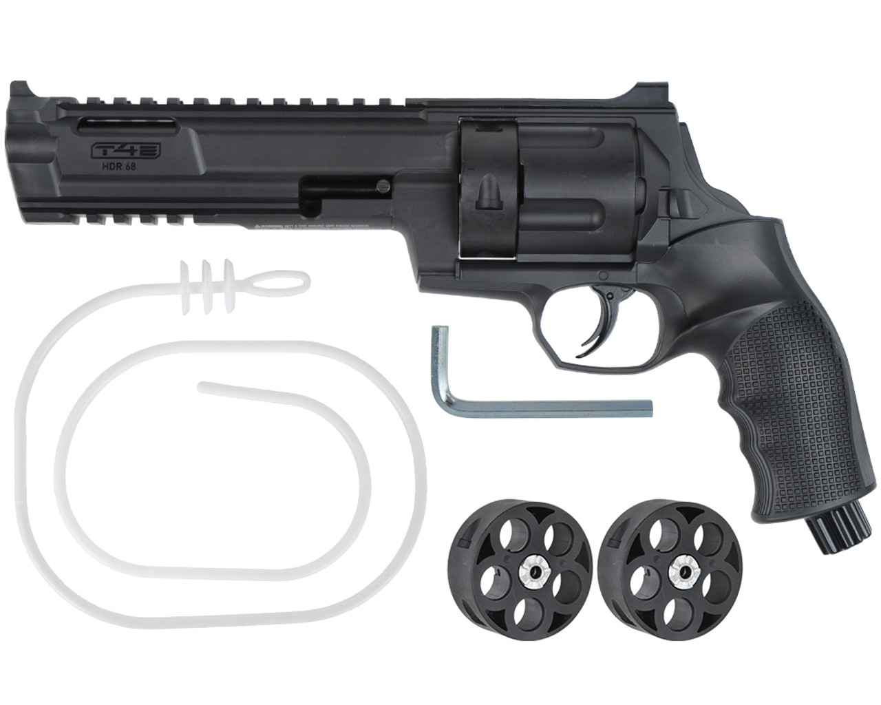 Umarex T4E HDR 68 Paintball Revolver .68 Caliber Black