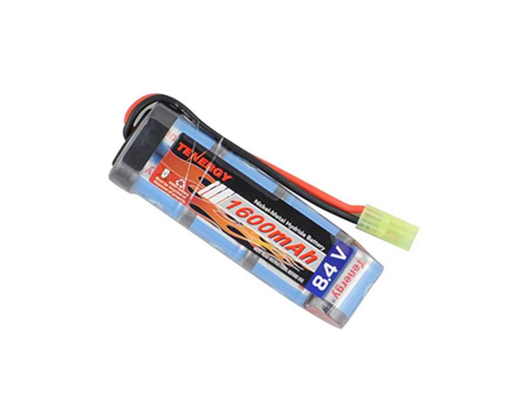 Tenergy 8.4V 1600mAh Flat NiMH Airsoft Battery Pack - ANSgear.com