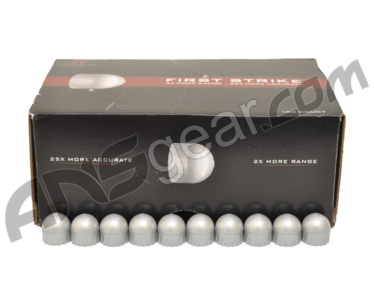 Tiberius Arms First Strike Paintballs 100 Count - White Fill