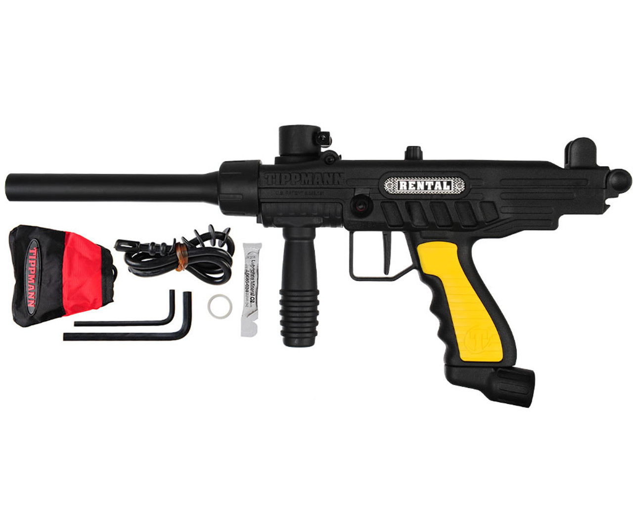 Tippmann FT-12 Flip-Top Rental Paintball Gun - Black 