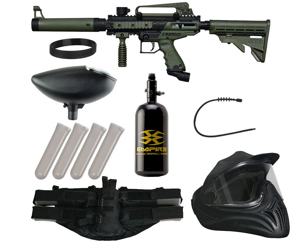 Tippmann Cronus Tactical Legendary Paintball Gun Package Kit