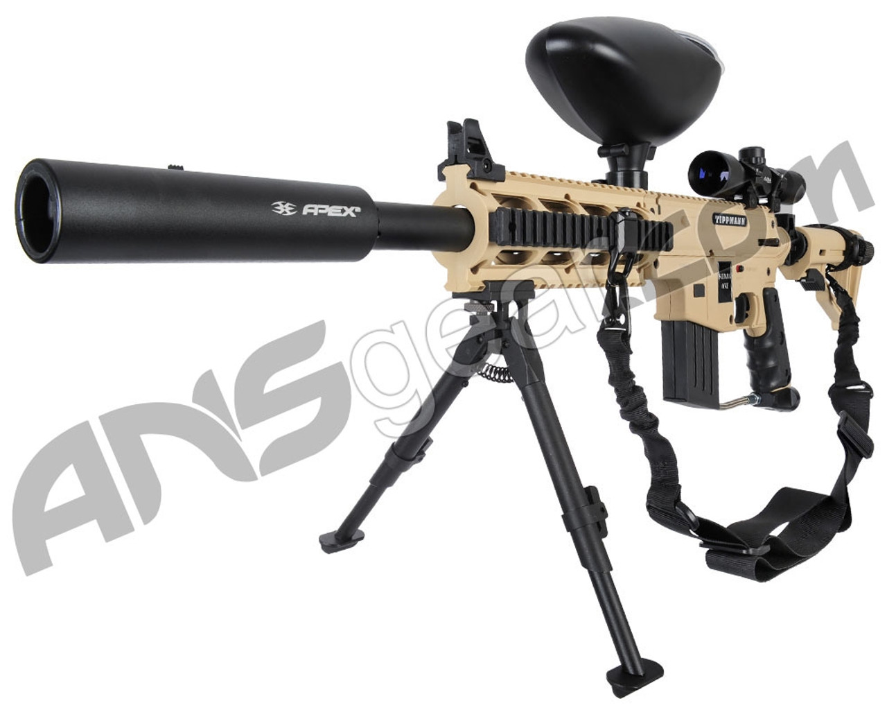 Tippmann Sierra One Long Range Paintball Gun Package Kit