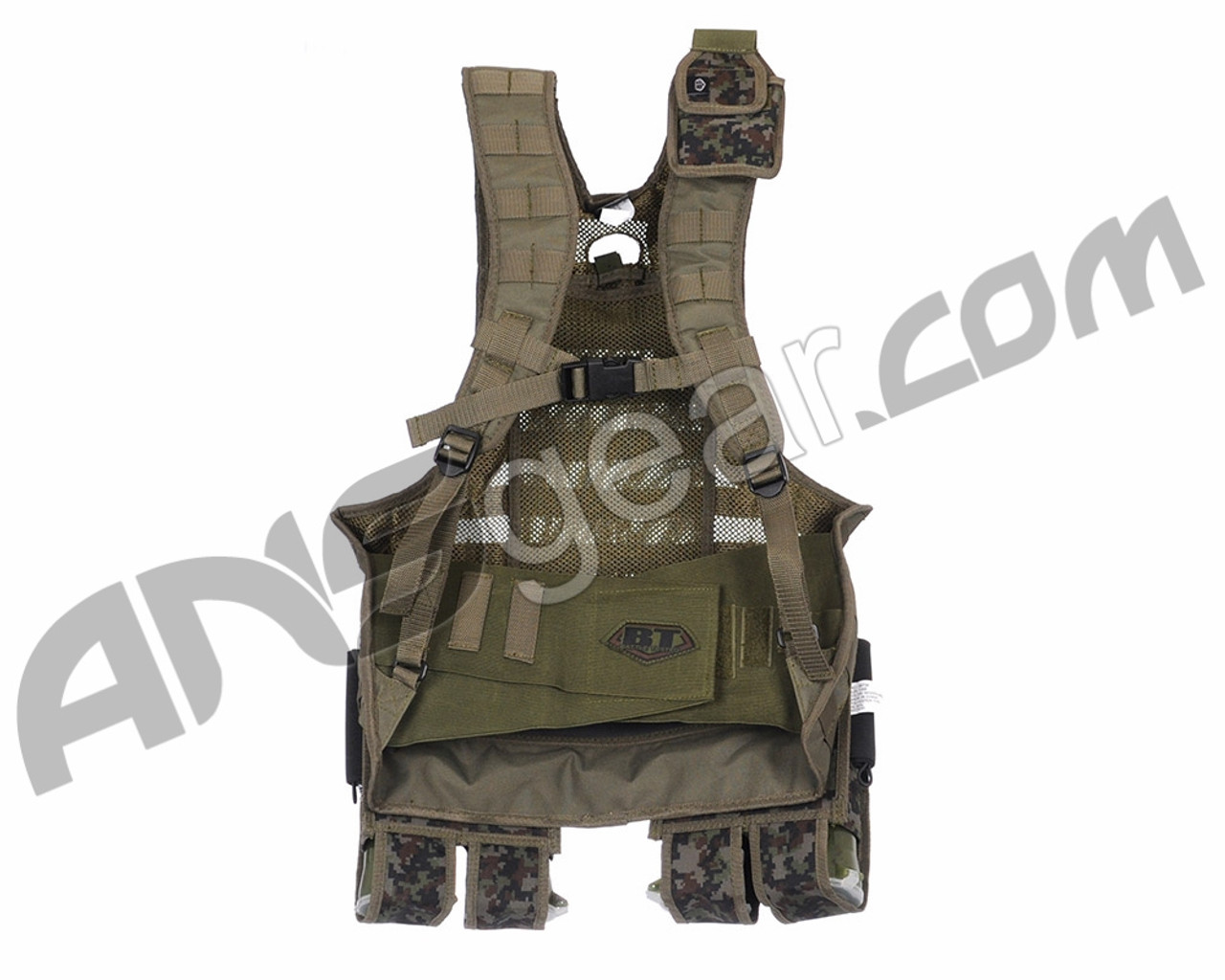 Empire Battle Tested Commando Vest Package - Woodland Digi - ANSgear.com