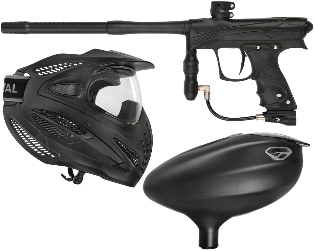 Dye Rize CZR Paintball Gun w/ SE Single Mask & Proto Primo Loader