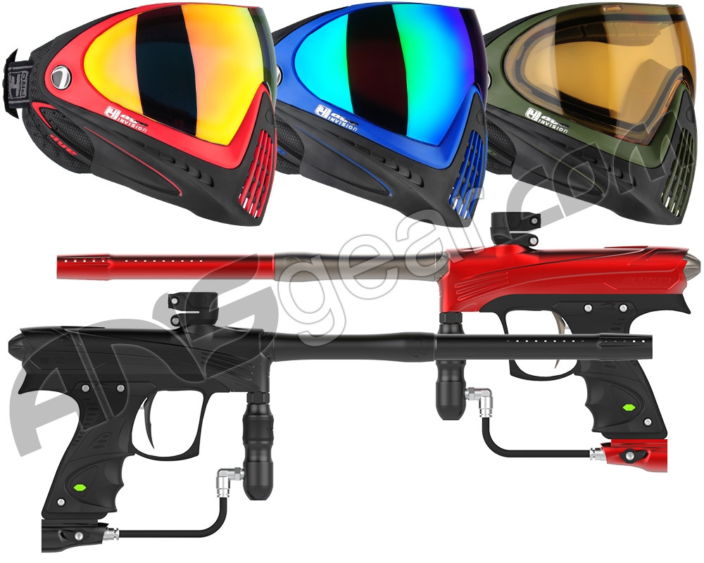 Dye Rize CZR Paintball Gun w/ I4 Pro 2.0 Mask