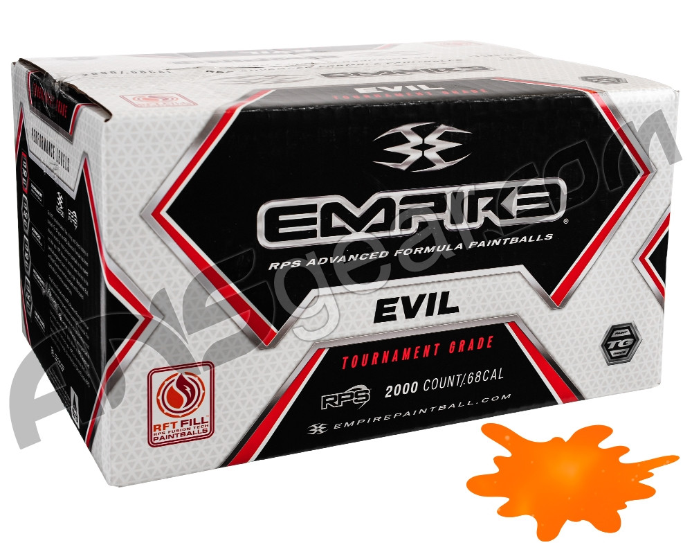 Empire Ultra Evil 1,000 Round Paintballs - Metallic Green Shell