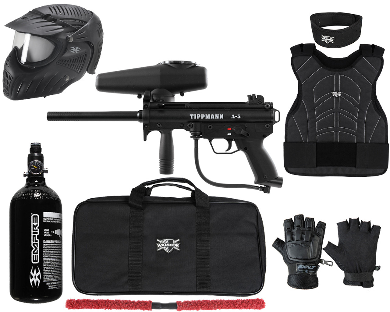 Tippmann A5 Paintball MARKER - Black