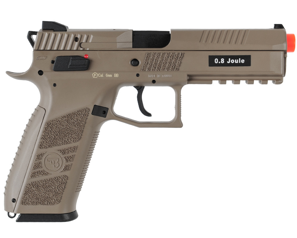 トイガン czp09 ASG CZ P-09 Polymer Gas Blow Back Airsoft Pistol - FDE (50127)