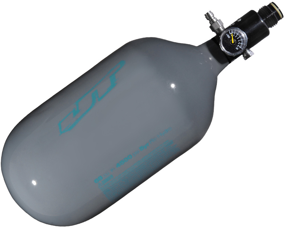 JT Mega Lite 68/4500 Compressed Air Paintball Tank - Grunge Teal
