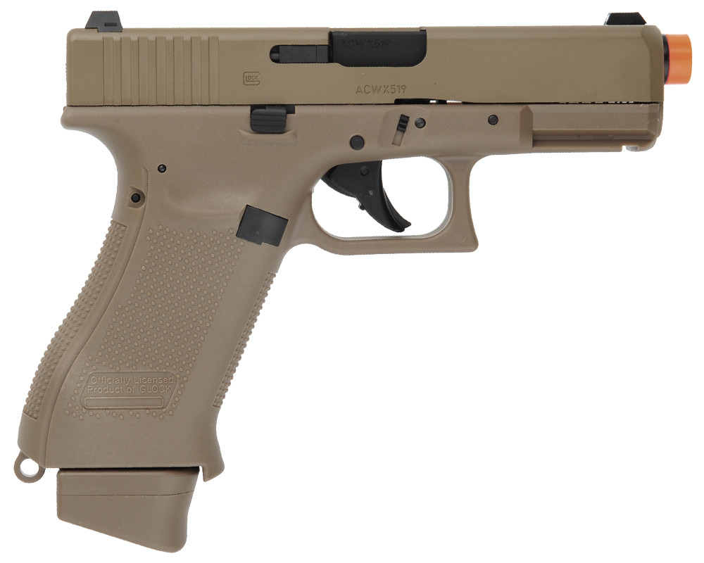 Glock G19X CO2 Airsoft Pistol - Coyote (2276338) - ANSgear.com