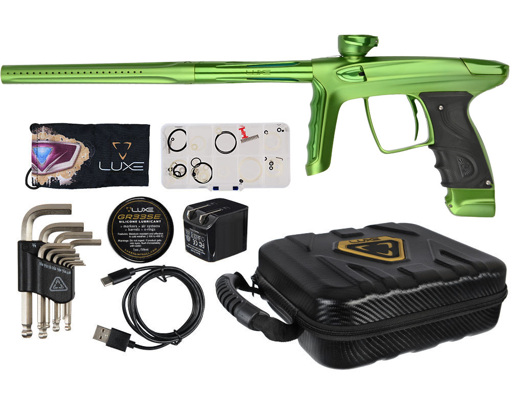 DLX Luxe TM40 Paintball Gun - Dust Green/Polished Green