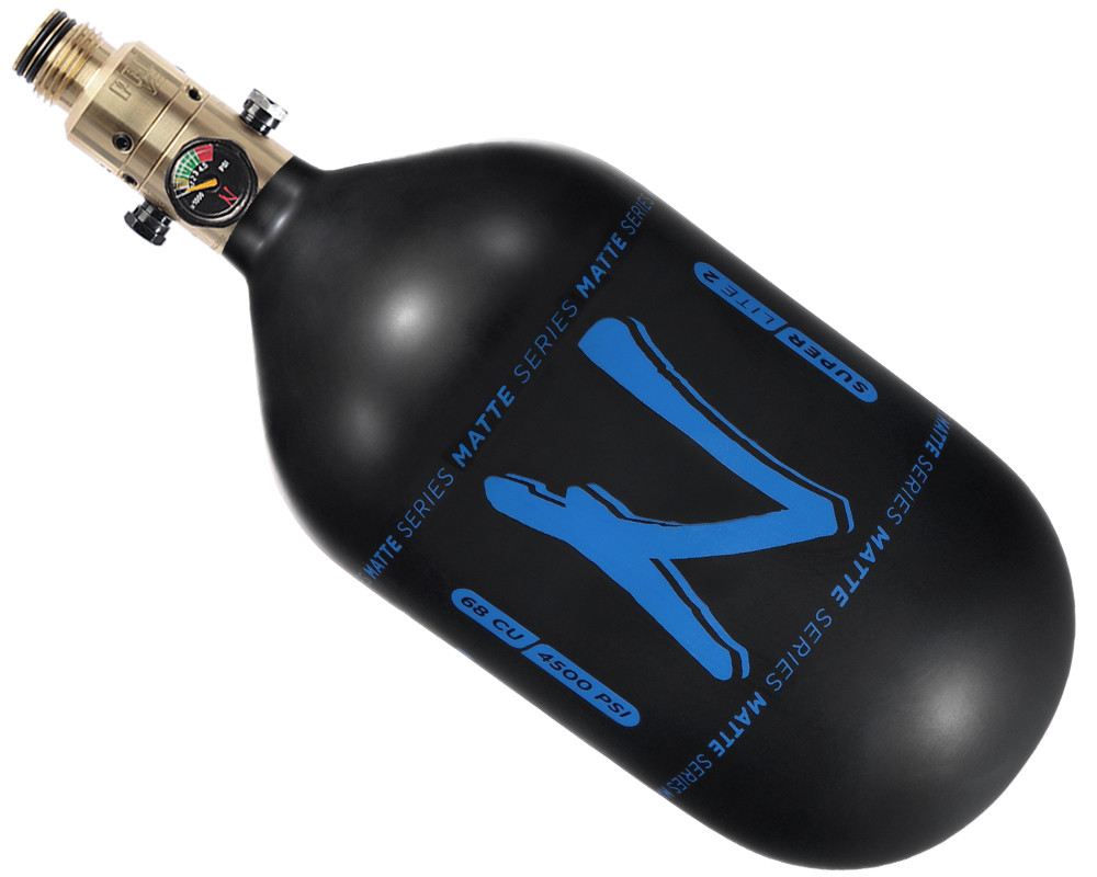 Bouteille HPA Ninja SL2 68/4500 Fibre Carbone Noir/Rouge - Neuve